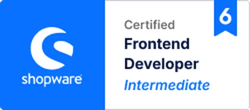 Shopware 6 Certified Frontend Developer Intermediate