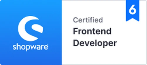 Shopware 6 Certified Frontend Developer